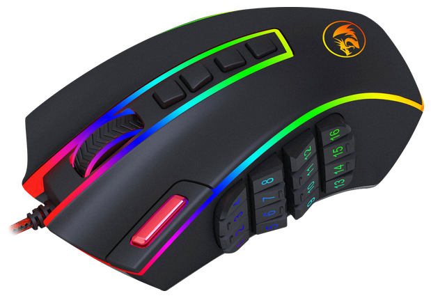 Мышь Redragon Legend Chroma Black USB Мышь Redragon Legend Chroma Black USB