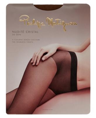 Колготки Philippe Matignon Nudite Crystal 30 den, размер 2-S, the (коричневый)