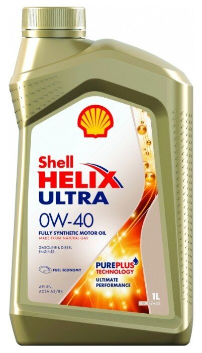 Моторное масло SHELL Helix Ultra 0W-40 1 л Моторное масло SHELL Helix Ultra 0W-40 1 л