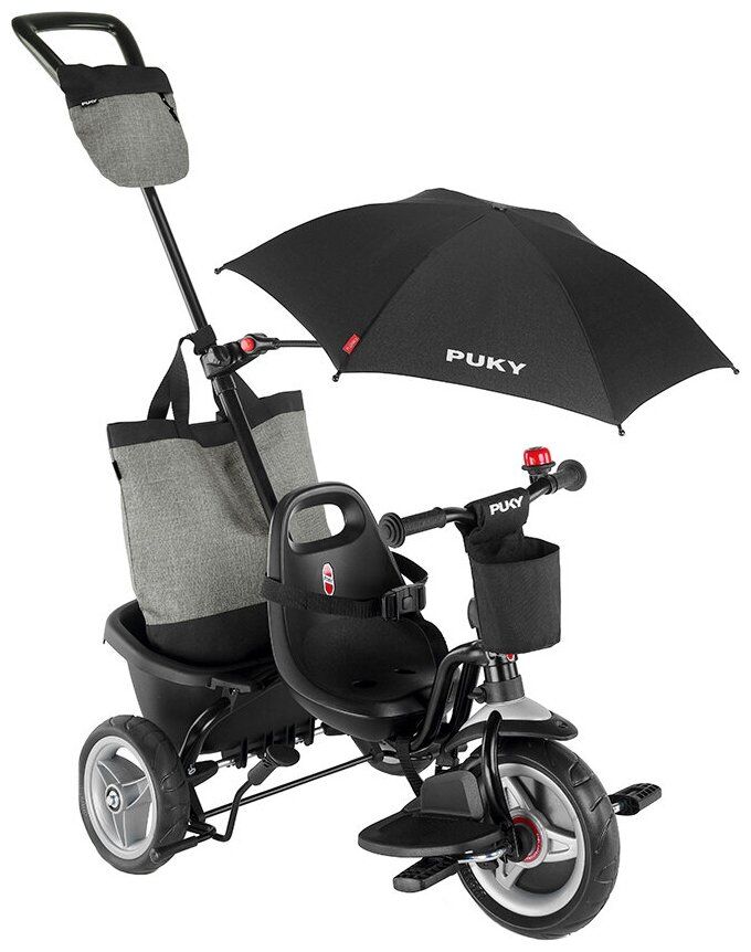 Трехколесный велосипед Puky Ceety Comfort 2020, black Трехколесный велосипед Puky Ceety Comfort 2020, black
