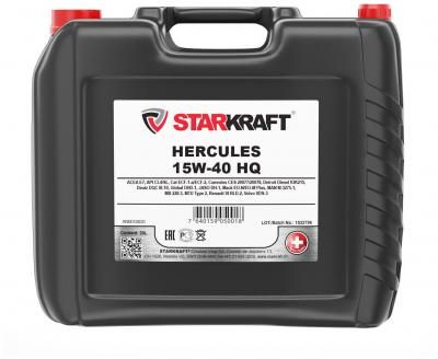 Минеральное моторное масло Starkraft HERCULES 15W-40 HQ, 20 л