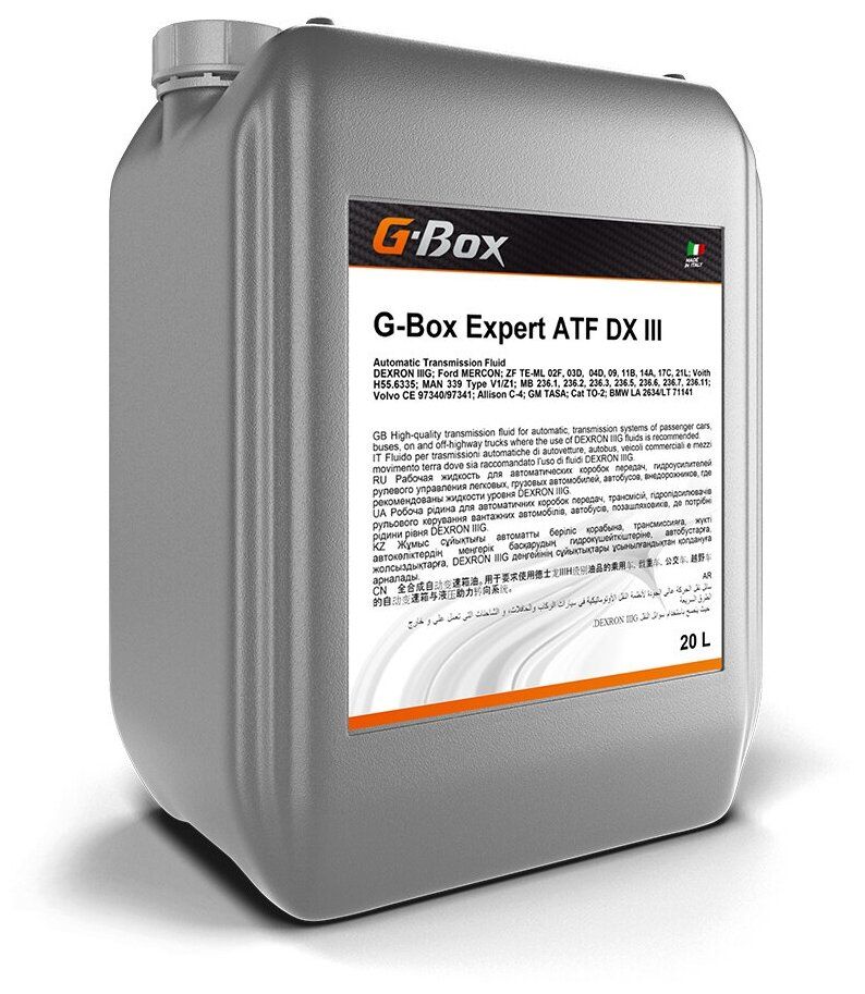 Масло G-Box Expert ATF DX III 20л Масло G-Box Expert ATF DX III 20л