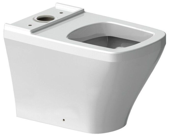 Чаша унитаза напольная DURAVIT DuraStyle 215509 с горизонтальным выпуском