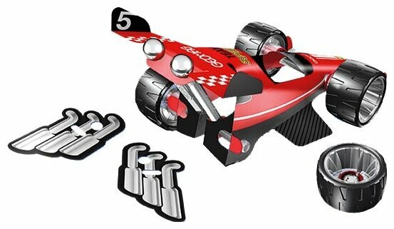 Магнитный конструктор GEOMAG WHEELS 710 Красная команда Скорость Магнитный конструктор GEOMAG WHEELS 710 Красная команда Скорость