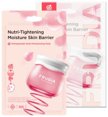 Frudia Маска Frudia Pomegranate Nutri-Moisturizing, 20 мл, 10 шт.