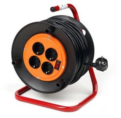 Крона Сетевой удлинитель (4гн - 30м) крона РС-4 УР16-0001 Black (КС425030)