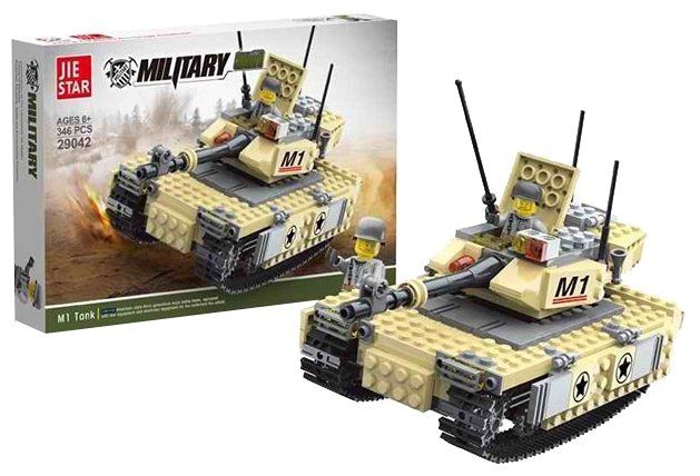 Конструктор Jie Star Military 29042 Танк М1 Конструктор Jie Star Military 29042 Танк М1 в Москве, СПб, Новосибирске