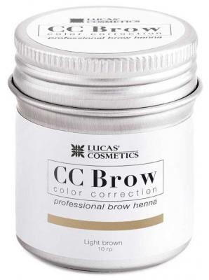 CC Brow Хна для бровей в баночке 10 г light brown
