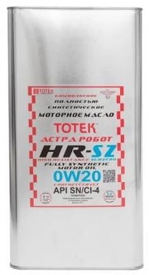 Синтетическое моторное масло TOTEK Астра Робот HR-SZ SAE 0W20, 5 л