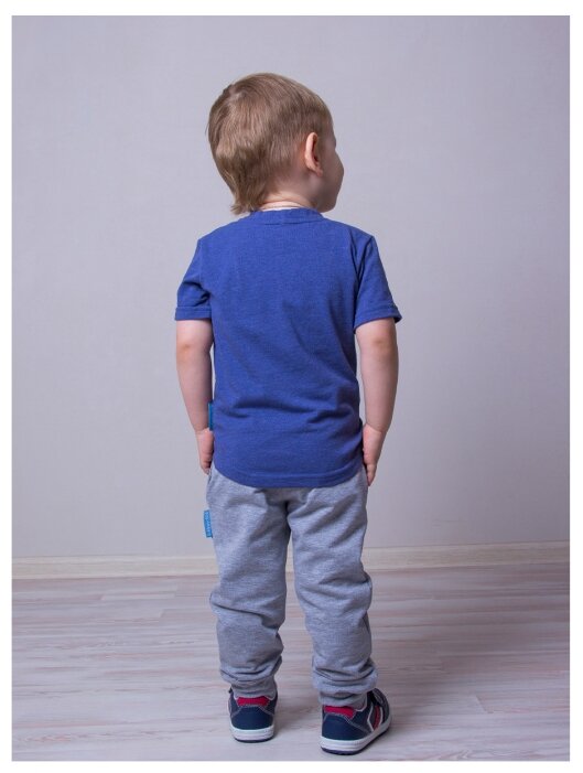Футболка Hippychick размер 4-5 лет, индиго меланж Футболка Hippychick размер 4-5 лет, индиго меланж