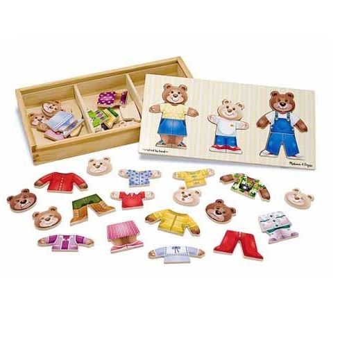 Melissa & Doug Пазл Переодень семью мишек Melissa & Doug Пазл Переодень семью мишек