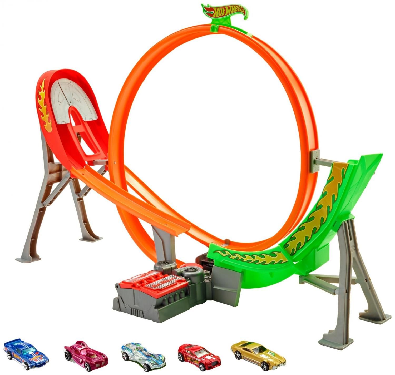 Треки, авторалли и парковки Mattel Hot Wheels Экшн Безумный форсаж FCF18  купить в Москве, СПб, Новосибирске по низкой цене