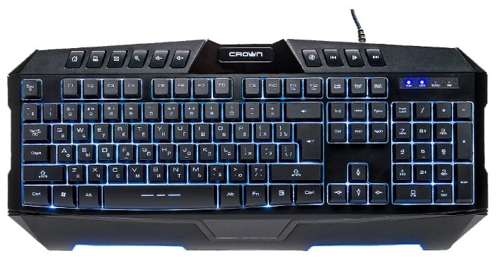 Клавиатура CROWN MICRO CMKG-402 Black USB