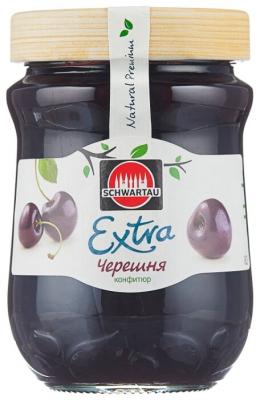 Конфитюр Schwartau Extra черешня, банка 340 г