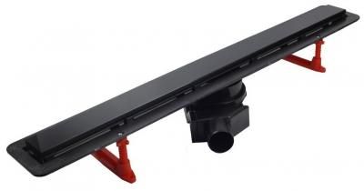 Душевой лоток Pestan Confluo Frameless Line 550 Black Glass
