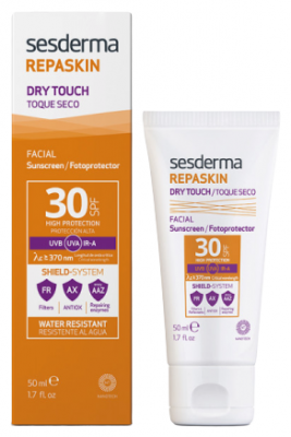 SesDerma гель Repaskin Dry Touch Sunscreen Gel Cream, SPF 30, 50 мл