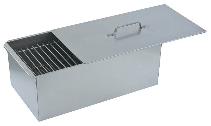 Коптильня PALISAD 69529, 60x32x25 см, серебристый Коптильня PALISAD 69529, 60x32x25 см, серебристый