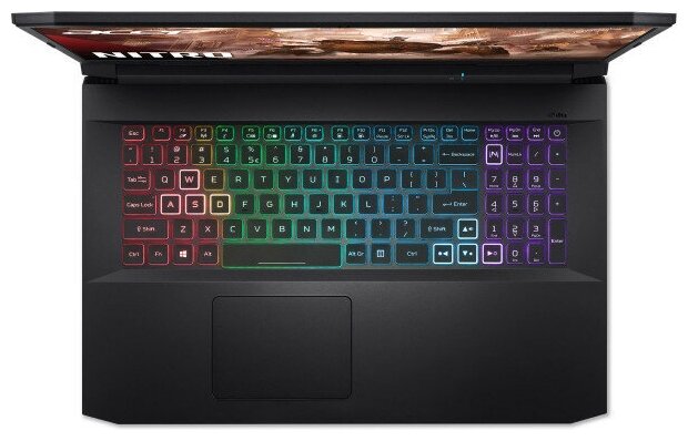 Ноутбук Acer Nitro 5 AN517-41-R5M1 (NH.QARER.00E) черный Ноутбук Acer Nitro 5 AN517-41-R5M1 (NH.QARER.00E) черный