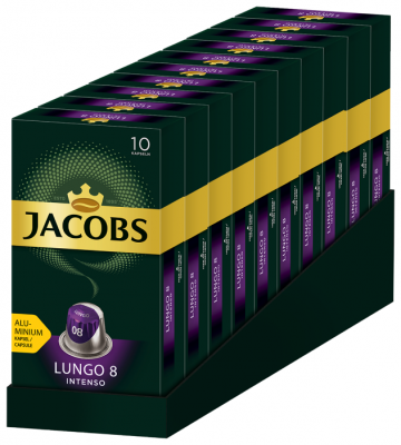 Кофе в капсулах Jacobs Lungo #8 Intenso (100 капс.)