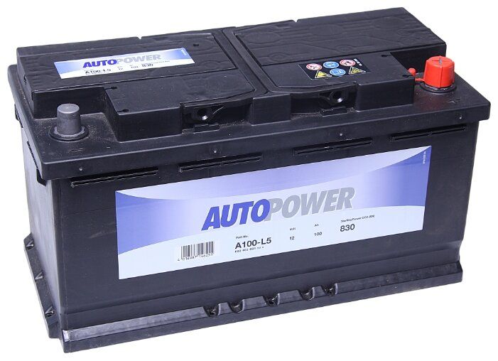 Автомобильный аккумулятор Autopower A100-L5 Автомобильный аккумулятор Autopower A100-L5