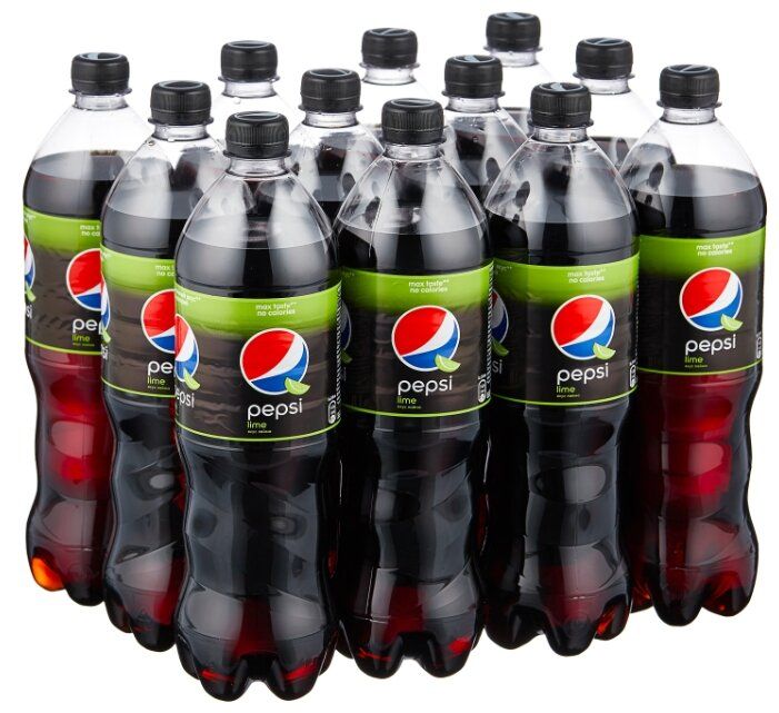 Газированный напиток Pepsi Lime, 1 л, 12 шт. Газированный напиток Pepsi Lime, 1 л, 12 шт.