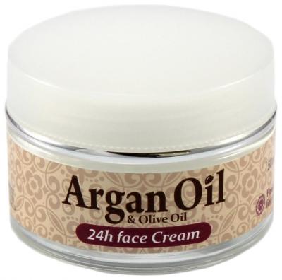 ArganOil 24Hours face cream Увлажняющий и защищающий крем для лица 24-часового действия для нормальной и сухой кожи, 50 мл