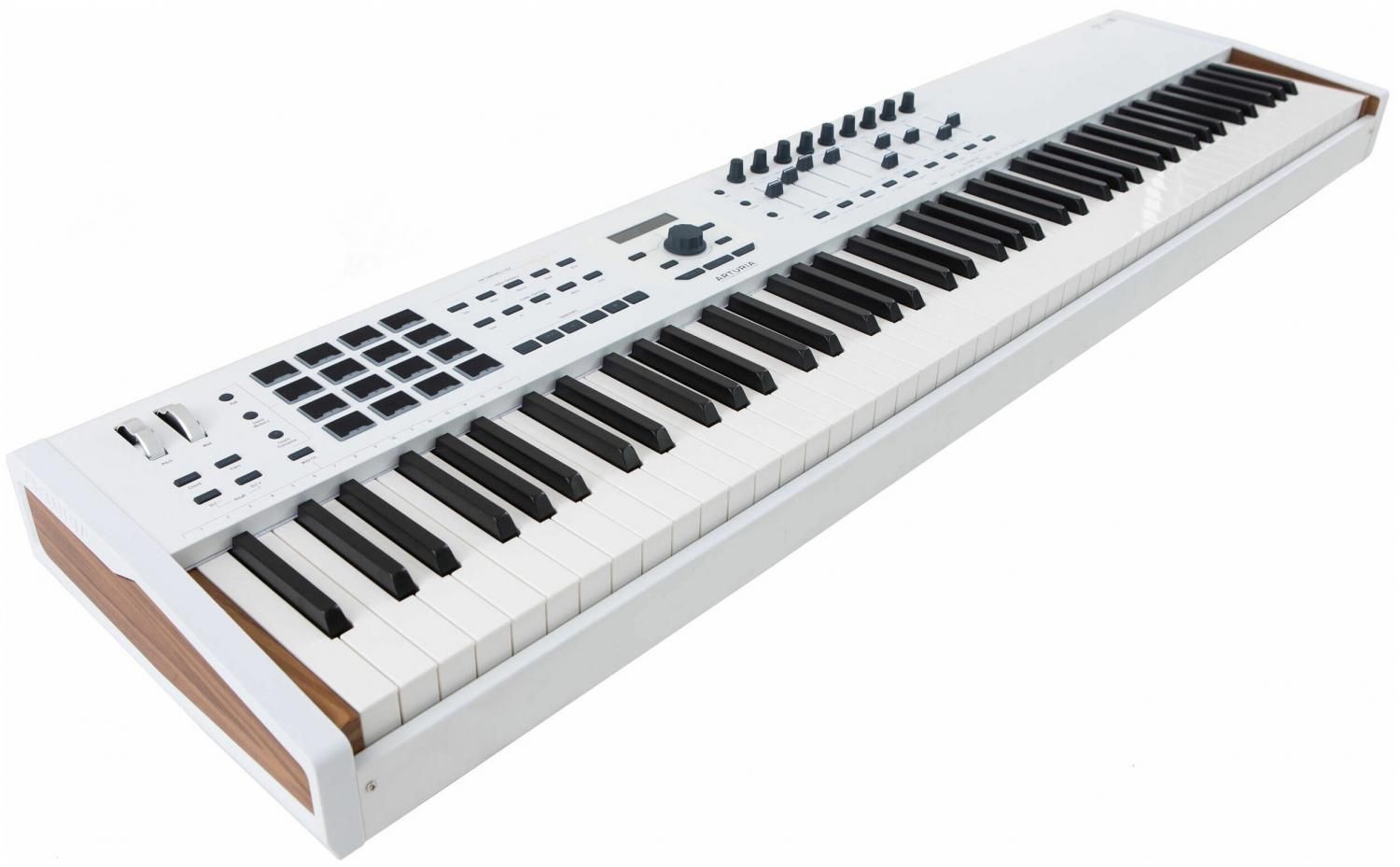 MIDI-клавиатура Arturia KeyLab 88 MkII белый купить в Москве, СПб,  Новосибирске по низкой цене