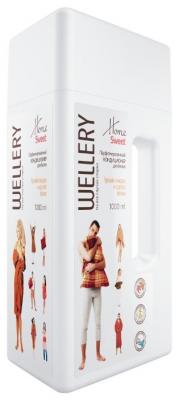 Кондиционер для белья Home Sweet Терпкий миндаль и красное яблоко Wellery 1 л флакон