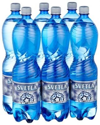 Вода питьевая Svetla негазированная, ПЭТ, 6 шт. по 1.5 л