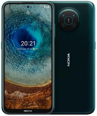Смартфон Nokia X10, голубая ель