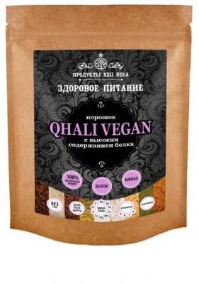 Продукты ХХII века NANAX Qhali Vegan порошок с высоким содержанием белка, 200 г