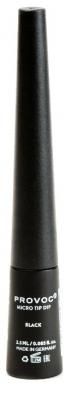 Provoc Подводка для глаз Micro Tip, оттенок black