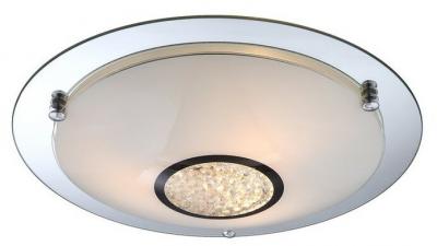 GLOBO LIGHTING Светильник EDERA 3x60Вт E27 ILLU хром 41,5x41,5x9см