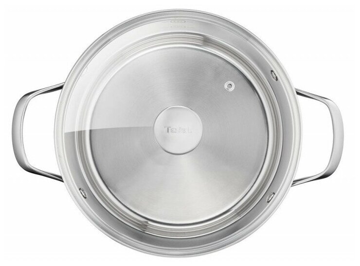 Набор посуды Tefal Simpleo B815S974 9 пр. серебристый Набор посуды Tefal Simpleo B815S974 9 пр. серебристый