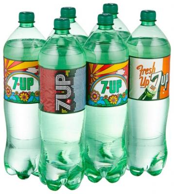 Газированный напиток 7UP Лимон-Лайм, 1.5 л, 6 шт.