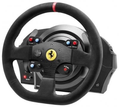 Руль Thrustmaster T300 Ferrari Integral Racing Wheel Alcantara Edition, черный