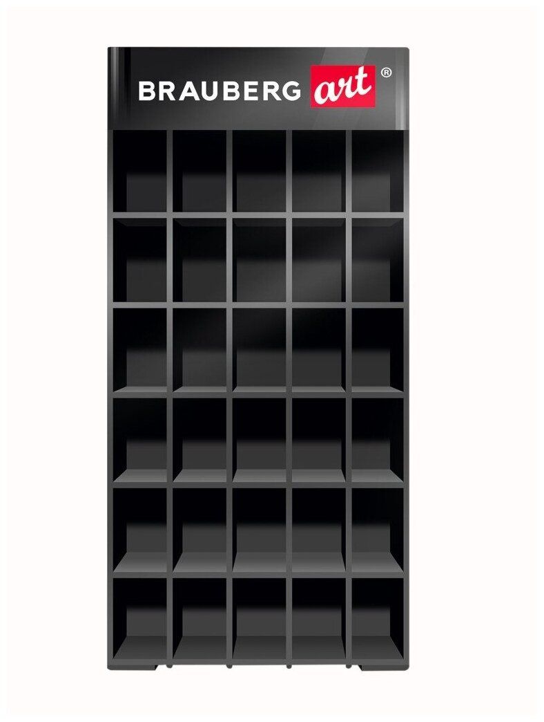 Дисплей настольный Brauberg Art 30 ячеек 504907 Дисплей настольный Brauberg Art 30 ячеек 504907