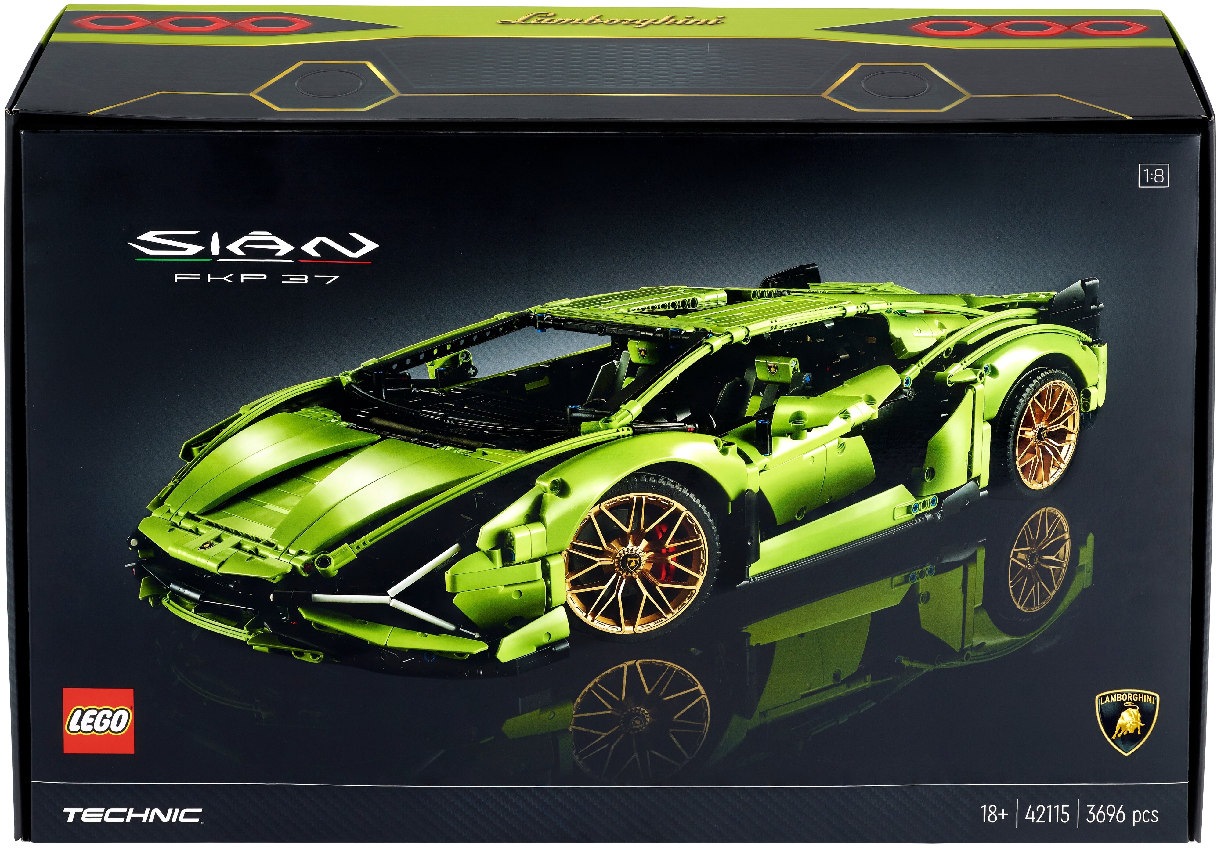 Конструктор LEGO Technic 42115 Lamborghini Sian FKP 37 купить в Москве, СПб,  Новосибирске по низкой цене