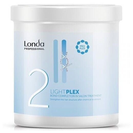 Londa Professional Lightplex Профессиональное средство шаг 2 для укрепления волос после химического воздействия, 750 мл Londa Professional Lightplex Профессиональное средство шаг 2 для укрепления волос после химического воздействия, 750 мл