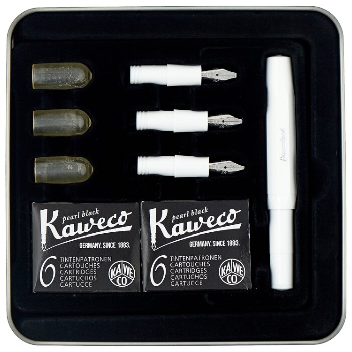 Kaweco Набор для каллиграфии Calligraphy set, синий цвет чернил