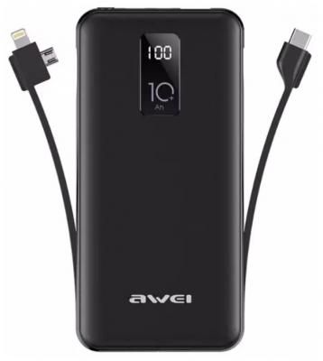 Аккумулятор Awei P41K 10000mAh, черный