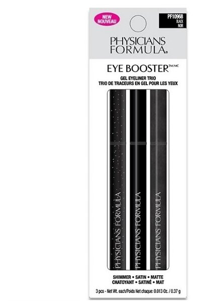 Physicians Formula Набор карандашей для век Gel Eyeliner Trio, оттенок черный Physicians Formula Набор карандашей для век Gel Eyeliner Trio, оттенок черный