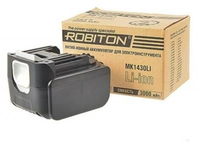 Аккумулятор для электроинструмента Robiton MK1430LI 14,4В 3000mah