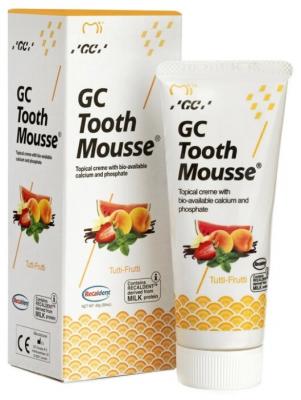 Зубной гель GC Corporation Tooth mousse, мультифрукт, 35 мл