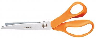 Ножницы Fiskars 1005130 Classic универсальные 230мм ручки пластиковые нержавеющая сталь серебристыйоранжевый