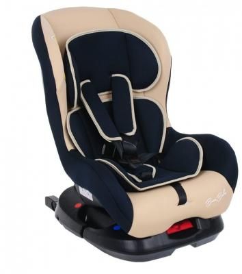 Автокресло группа 0/1 (до 18 кг) BamBola Bambino Isofix, серый/черный