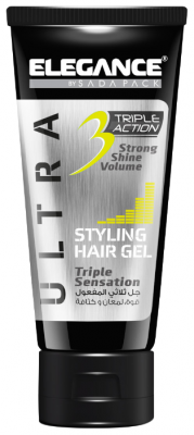 Elegance гель очень сильной фиксации Triple Action Gel Yellow 150 мл