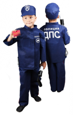ПК Лидер 96819 Косюм "Полицейский " (4 предмета) 100% натуральная мериносовая ткань