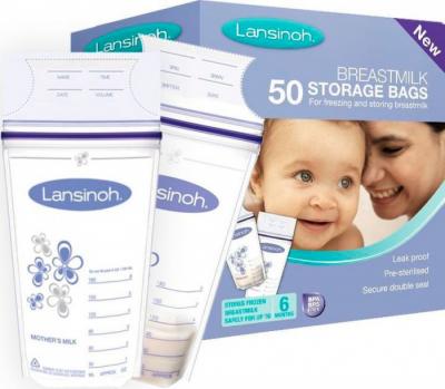 Lansinoh Пакеты для заморозки молока 50 шт.
