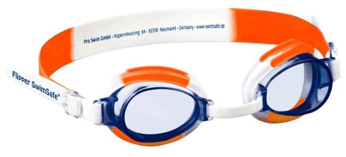 Отзывы о товаре Очки для плавания Flipper SwimSafe 1035 белый/оранжевый/синий - Интернет-магазин WADOO.RU